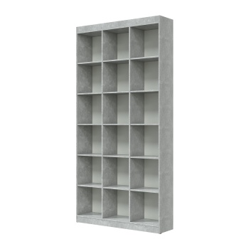 Стеллаж "СТАНДАРТ" №3A, Метрополитан Грей