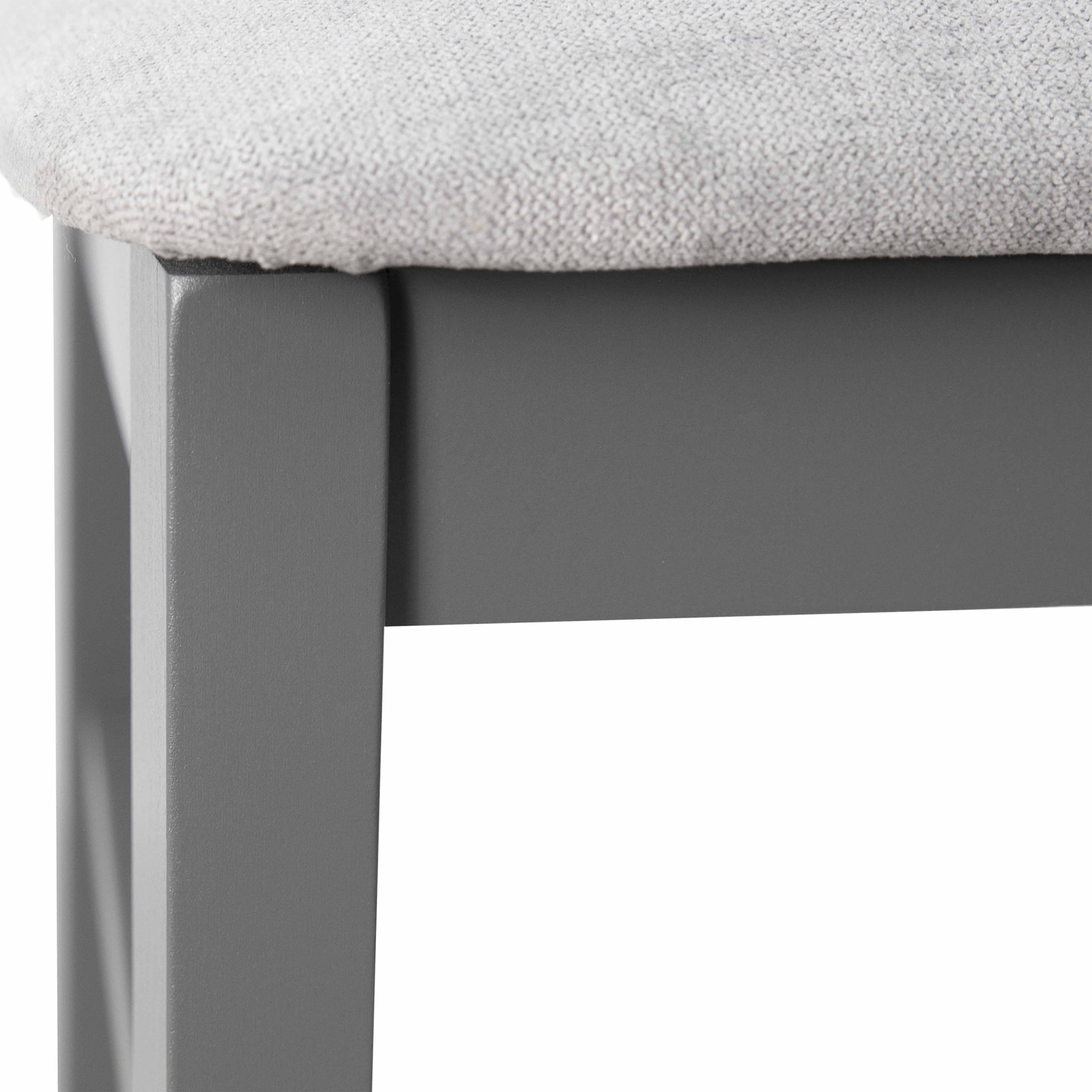 Стул Nilo, пепельный, ткань