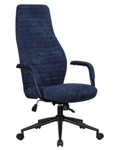 Офисное кресло для руководителей DOBRIN LOKI, синий (VRH230-25)