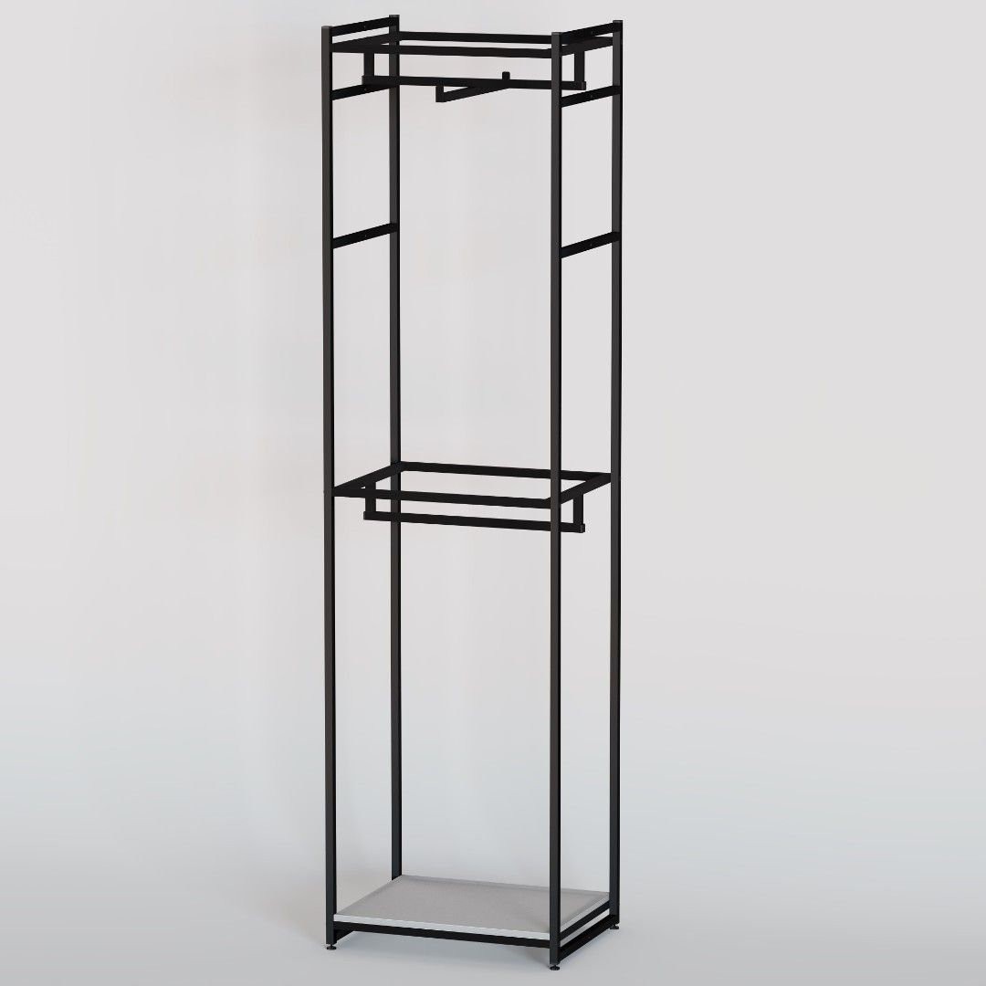 Стеллаж для одежды A2260-05-ЧБ 220х60х45