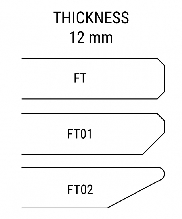 Столешница квадратная HPL Fitto индийский шесман