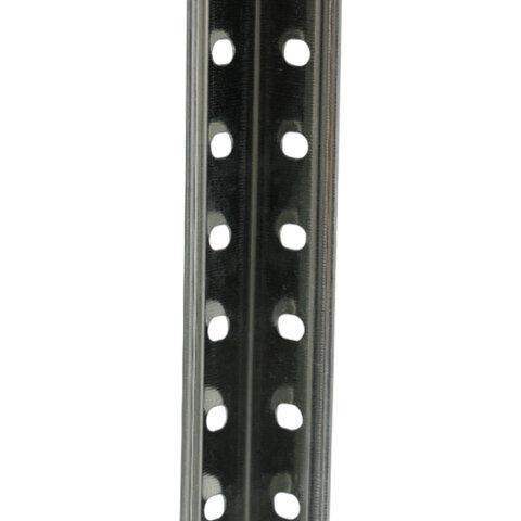 Стеллаж металлический BOOMHOUSE (БУМХАУС), 1800x900x400 мм, 5 полок, нагрузка на стеллаж до 150 кг, серебристый, 291421