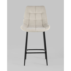 Стул полубарный Флекс велюр бежевый 2 шт.