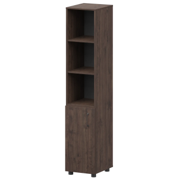 Стеллаж комбинированный узкий Приоритет К-932,К-936,КФ-936 Дуб апрель