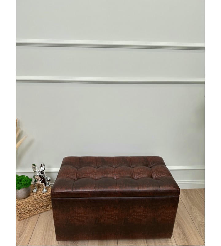 Пф-800-Я Кожа (коричневый крокодил)