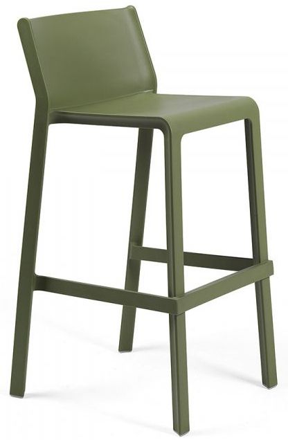 Стул пластиковый барный Trill Stool агава