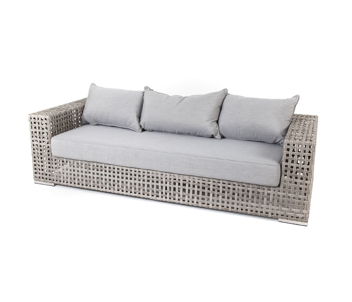 "Тито" диван из искусственного ротанга трехместный