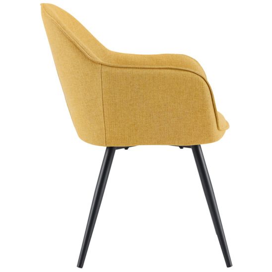 Стул Frida, горчичный