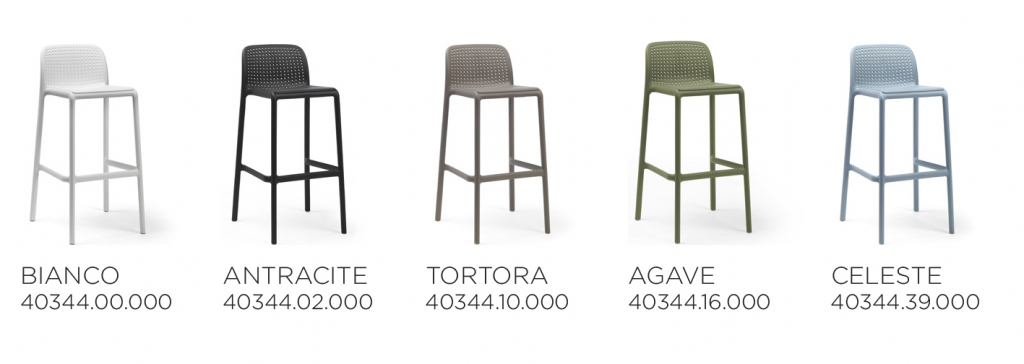 Стул пластиковый барный Lido агава