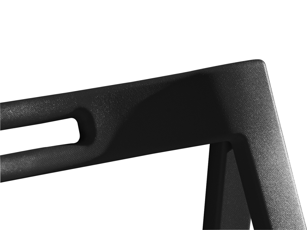 Стул пластиковый складной Enjoy черный