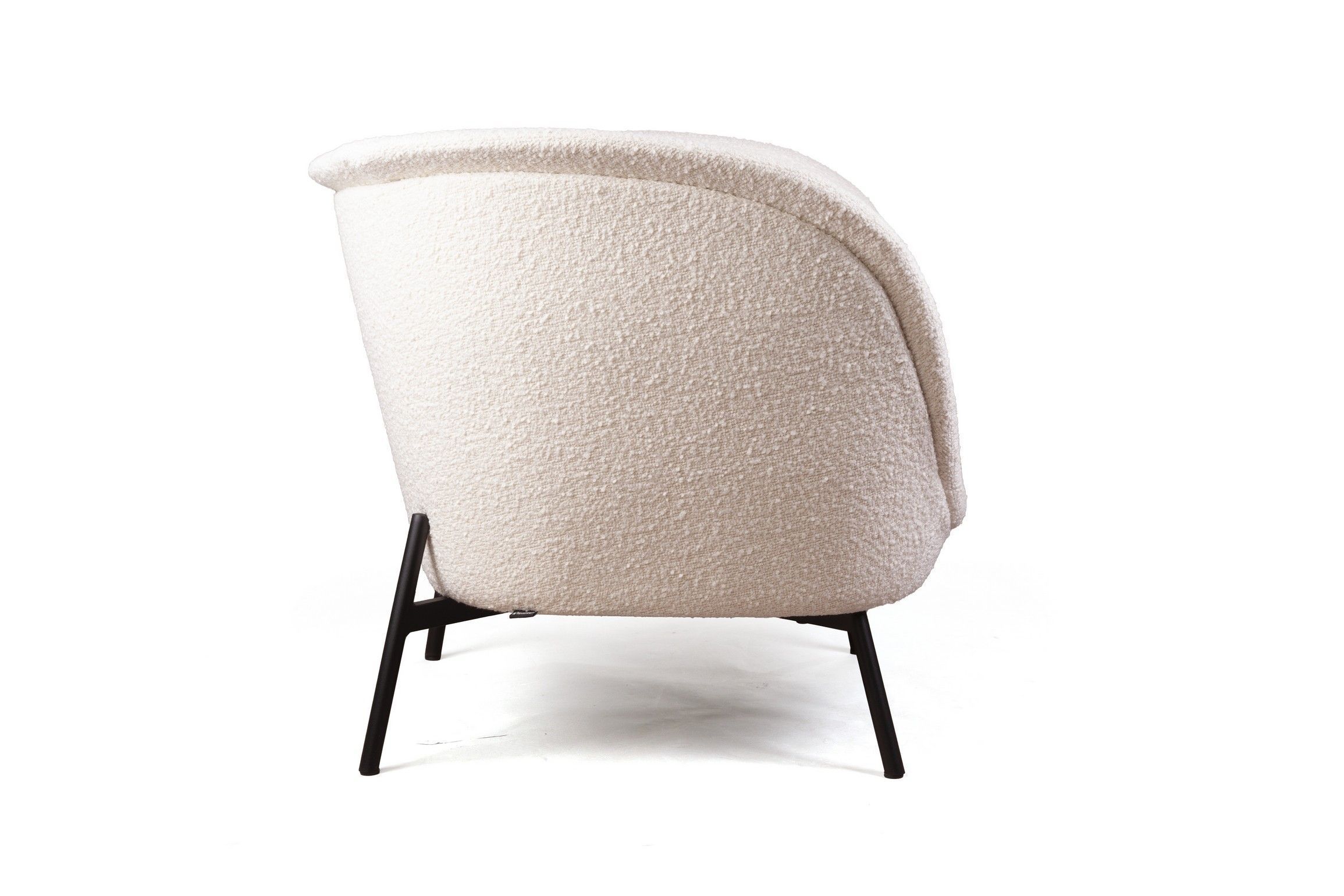 Лаунж кресло COUTURE букле светлый