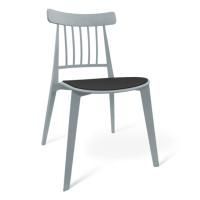 Стул Кавагоэ серый, черный