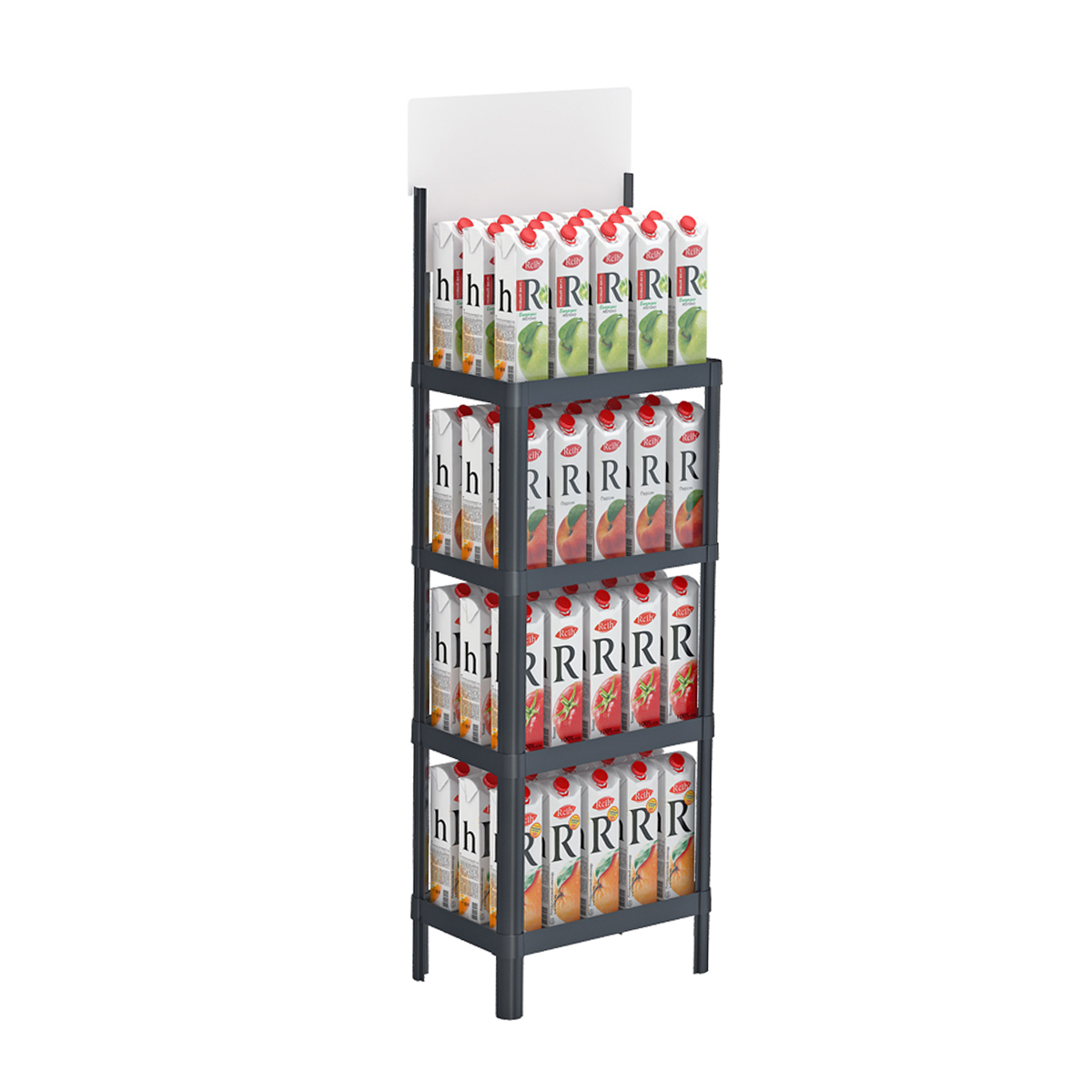 Пластиковый дисплей MINIFLEX, цвет черный