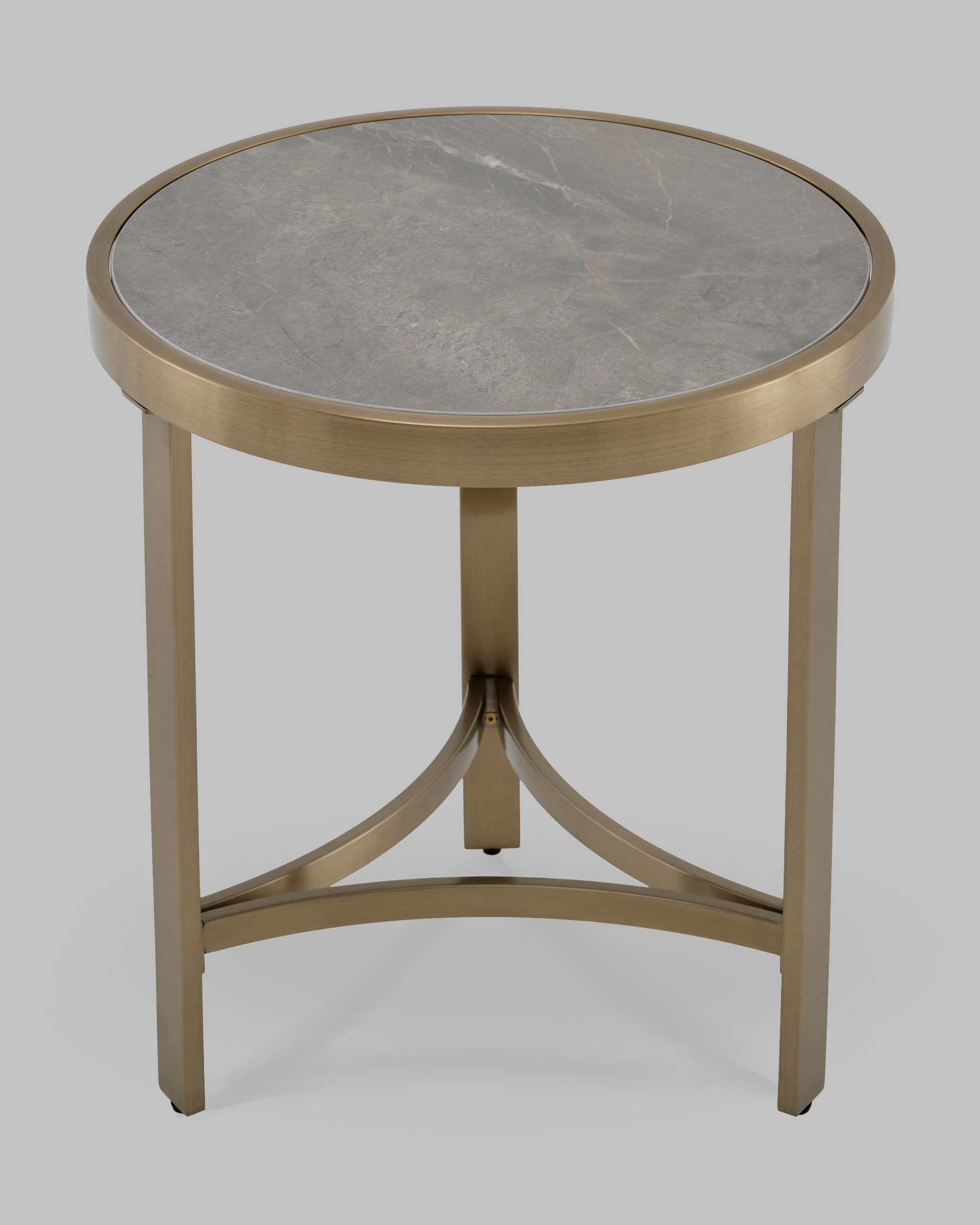 Журнальный столик Адриана 50*50 см серая керамика