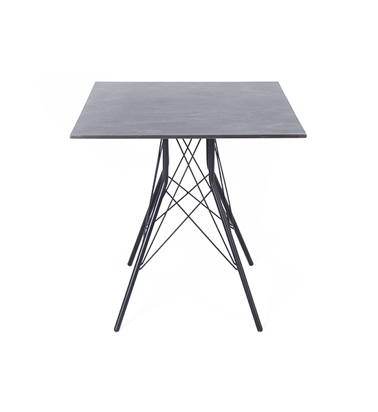 "Конте" интерьерный стол из HPL 70x70см