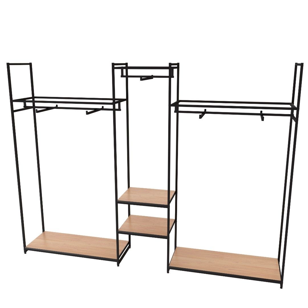 Стеллаж Лофт для одежды К-2206