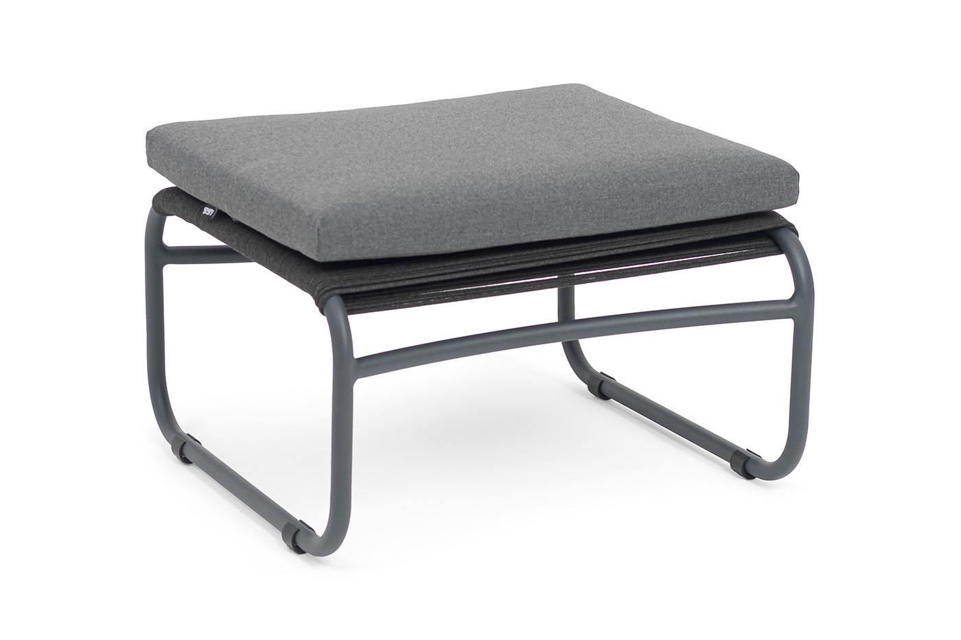 "Ането" пуф плетеный из роупа