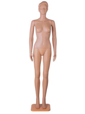 F-1RU-Face Skin(MDn-01) Манекен женский пластиковый с лицом, рост 1780 мм, 82х60х86 см