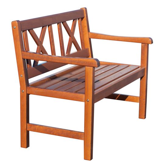 Скамья Linda двухместная, капучино