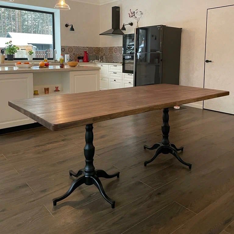 Ножка стола чугунная черная для кафе, эксклюзив, серия Bistrot, артикул 3150
