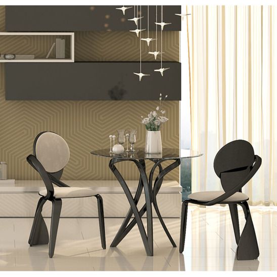 Стул Ривенделл, венге/ белый