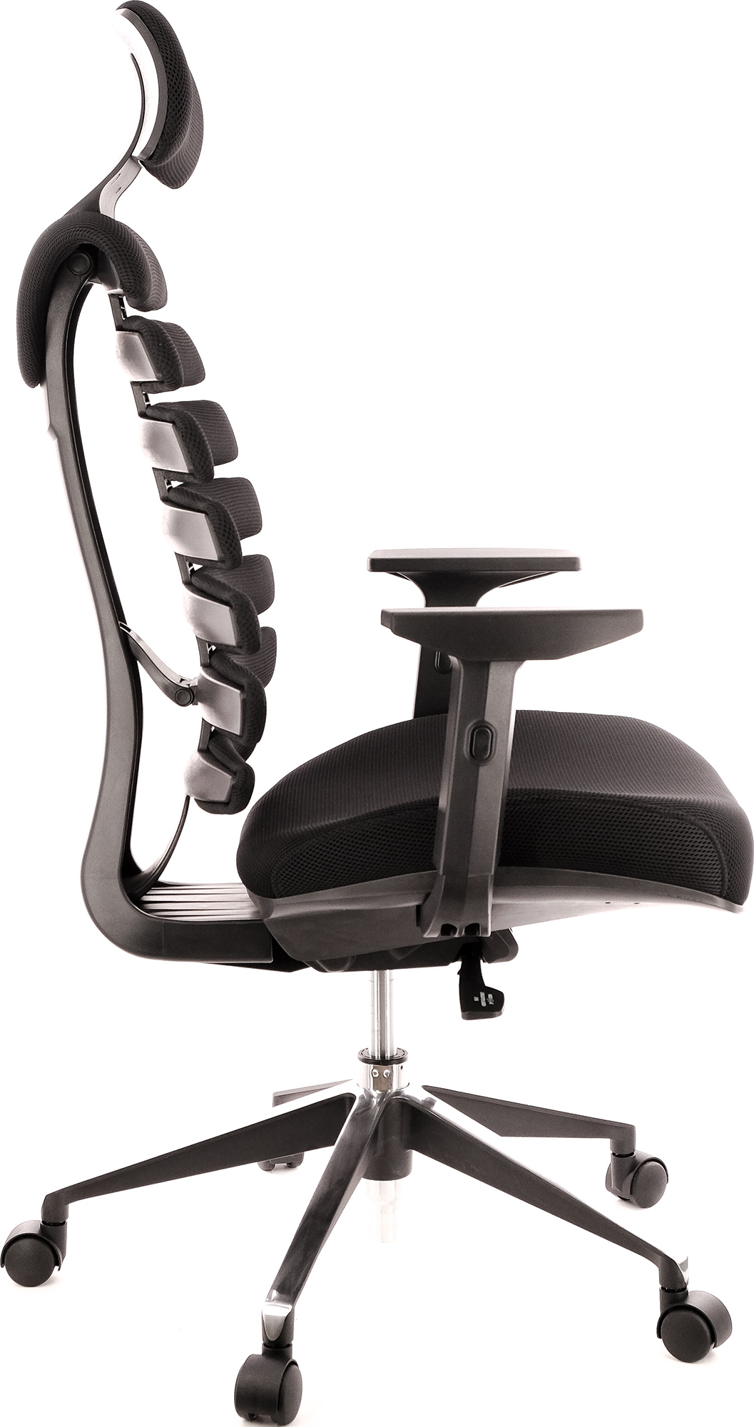 Кресло Everprof Ergo Black (Эрго Блэк) Ткань Черный