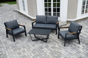 "Орхидея" лаунж-зона 4-местная из алюминия