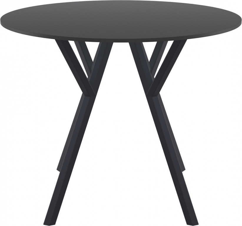 Стол пластиковый Max Table Ø90 черный