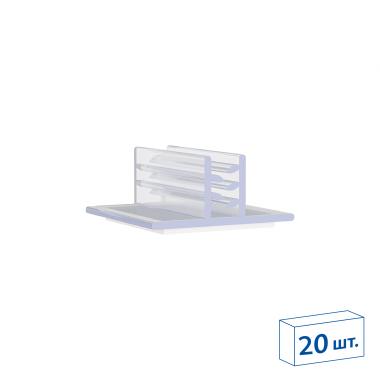 Захват угловой cамоклеящийся SGT-25 25х25 мм (20 шт. в упаковке)