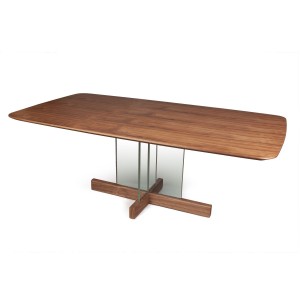 Стол обеденный Гест 200, столешница орех