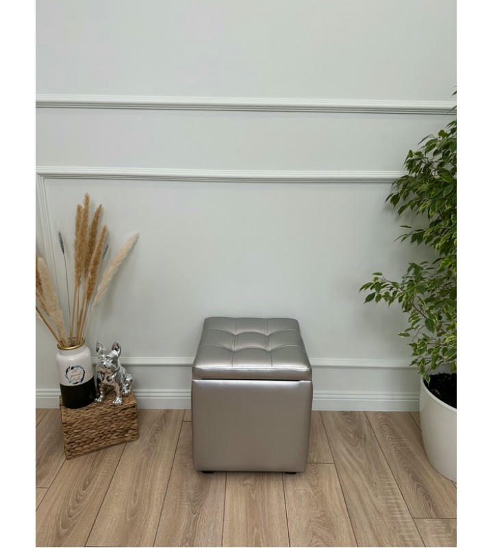 Пф-400-Я Кожа (темно серебряный)