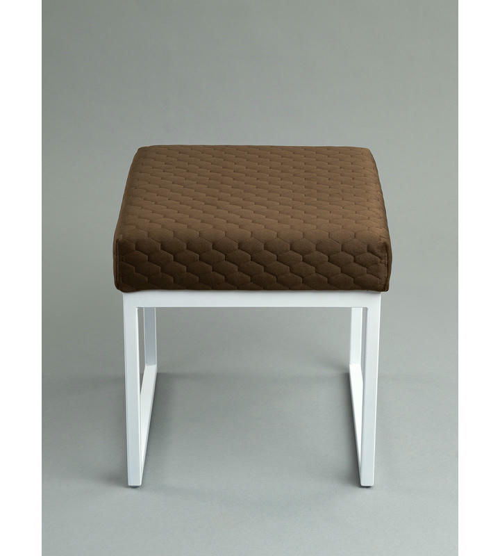 Банкетка Марсей 40-44 (коричневый/белый)