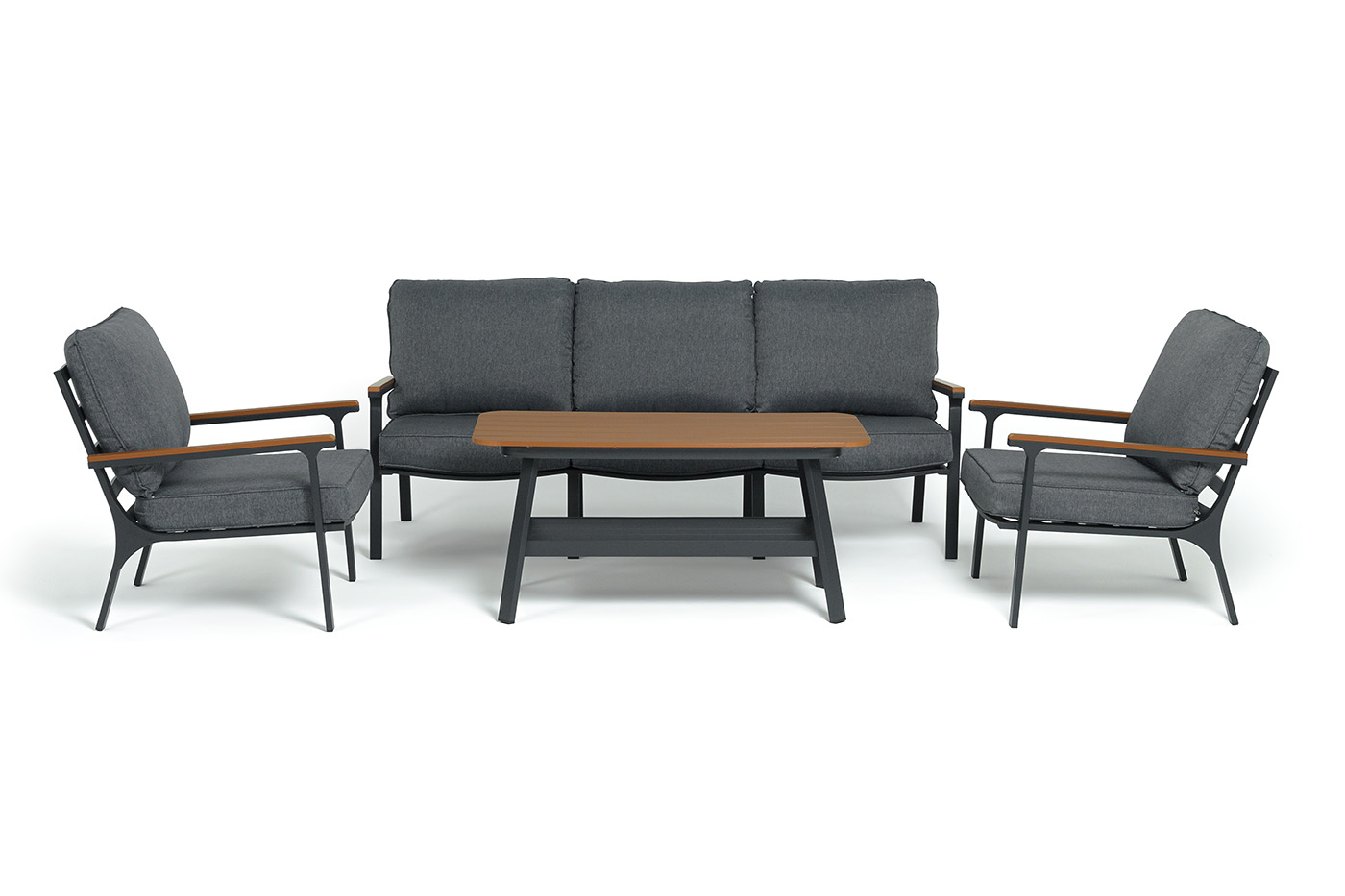 "Крокус" лаунж-зона 5-местная из алюминия