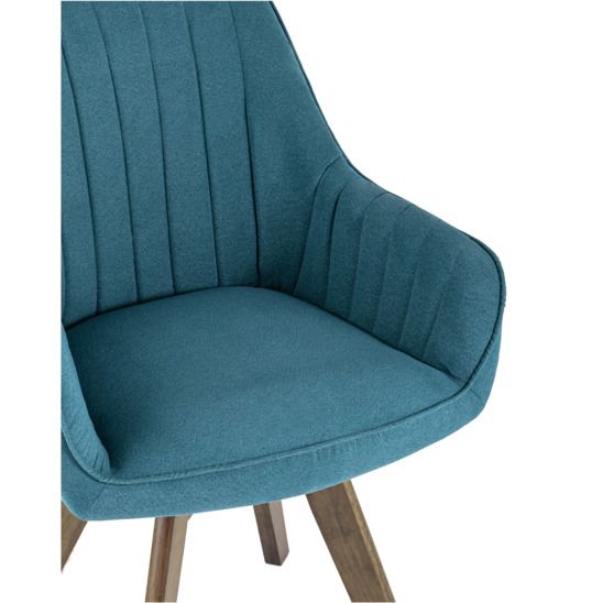 Стул вращающийся MANS бирюзовый x2