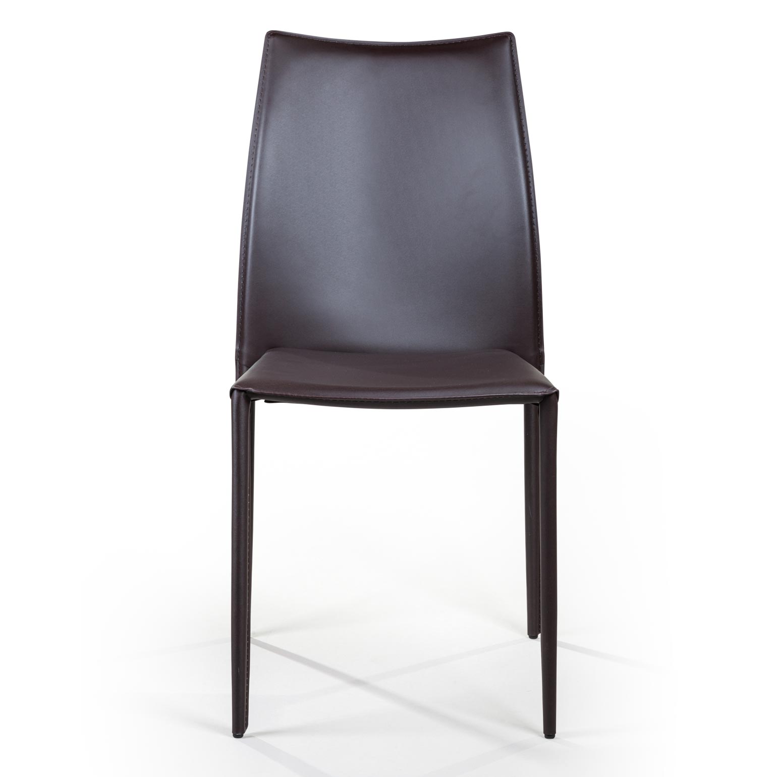 Стул Рольф, кожа коричневый