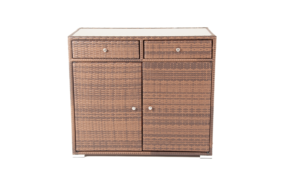 "Мальта" тумба плетеная из искусственного ротанга