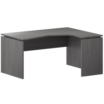 Стол эргономичный правый Аргентум НТ-040.ПР.Ч Лиственница