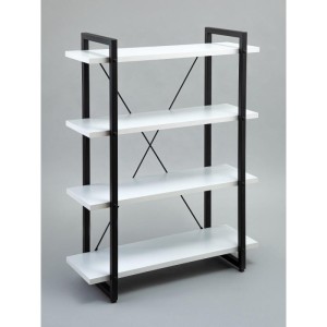 Мс-25 Стеллаж металлический в стиле "Лофт" (серый)