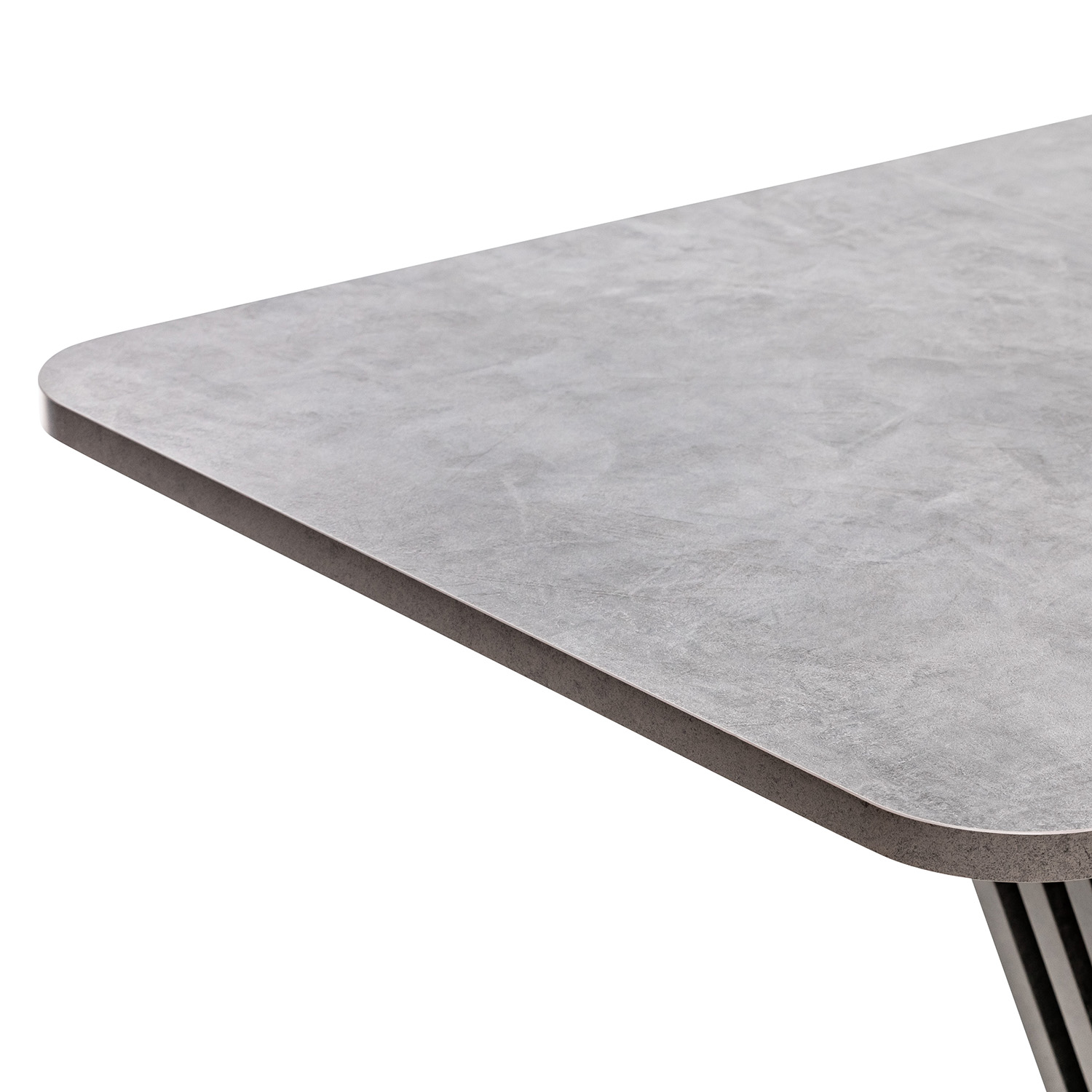 Стол раздвижной Leset Гросс цвет Камень темный, компаньон Графит