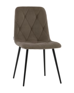 Стул Одди Diamond велюр тёмно-серый