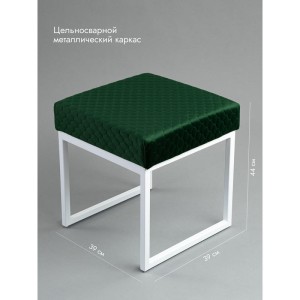 Банкетка Марсей 40-44 (зеленый/белый)