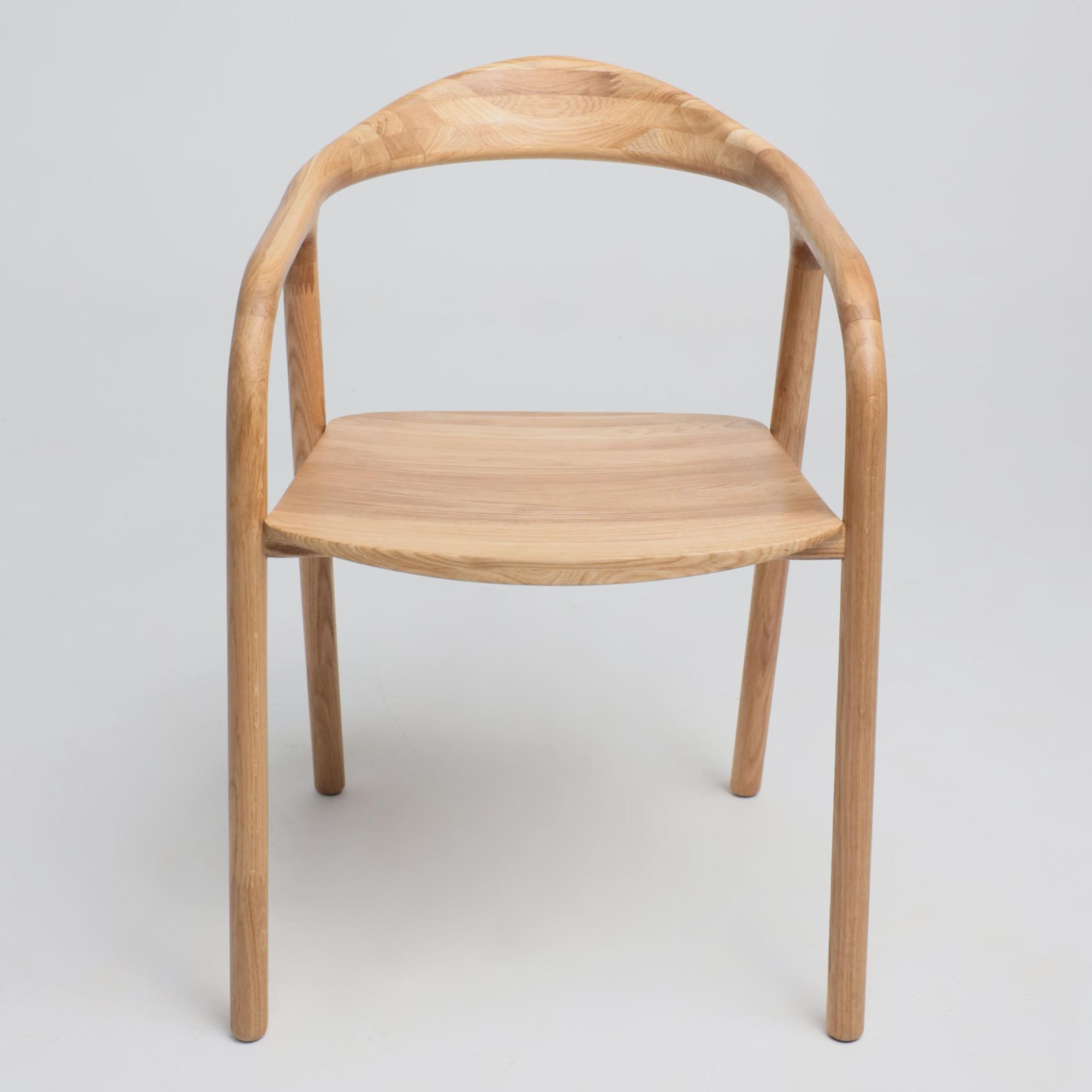 Стул Био, покрытие бесцветное, массив дуба