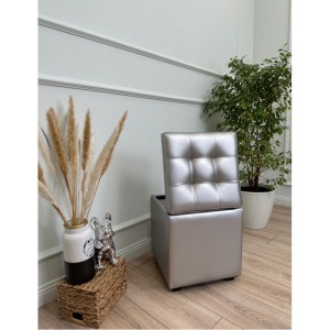 Пф-400-Я Кожа (темно серебряный)