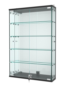 Витрина "АТРИУМ" настенная №2-5, Черный