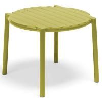 Столик пластиковый журнальный Doga грушевый