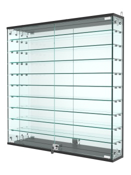 Витрина "АТРИУМ" настенная №4-6, Черный