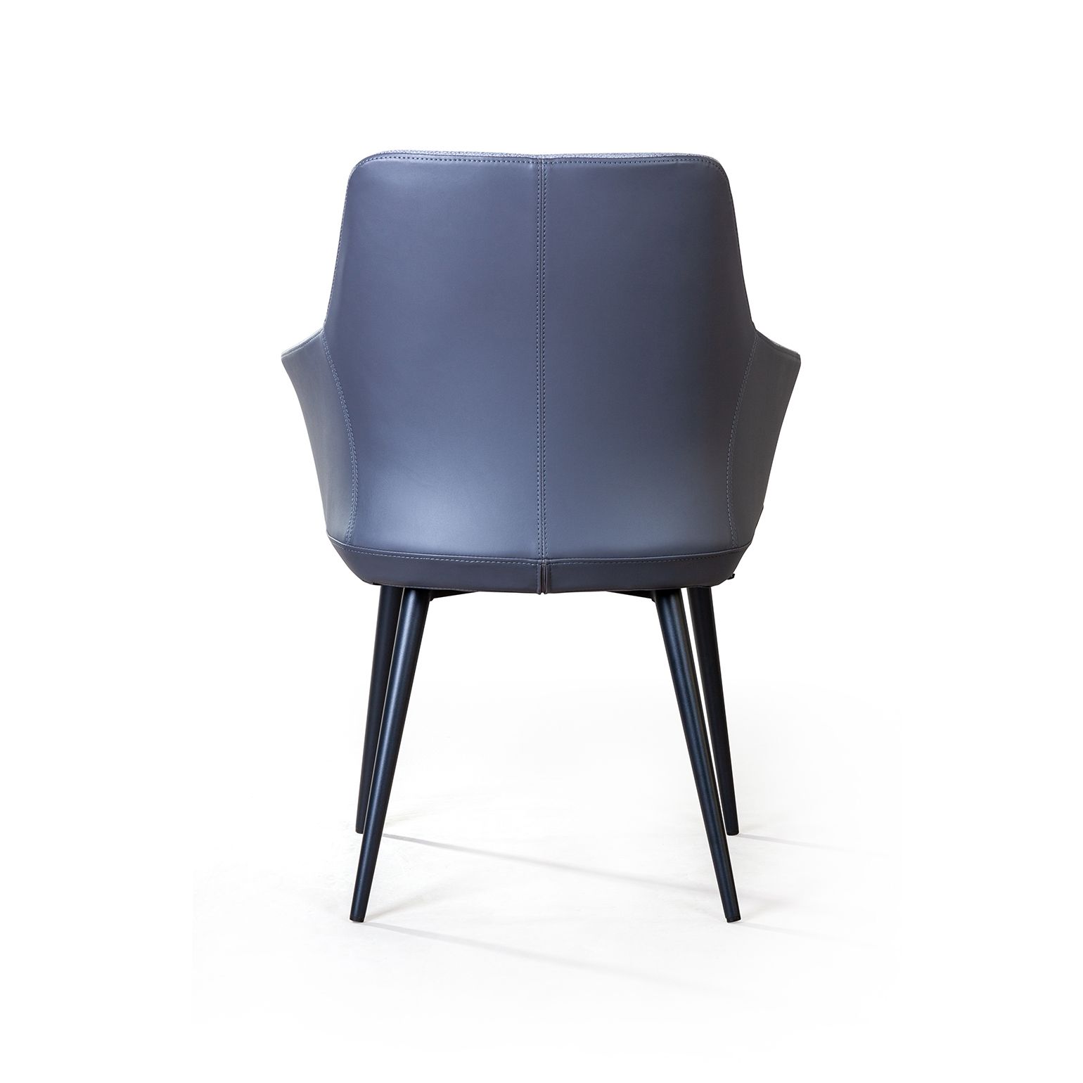 Стул с подлокотниками Франк, рогожка комби серый