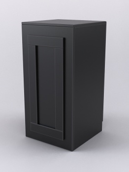 Прилавок "ОРНАМЕНТ" №1-450 с дверкой, Черный