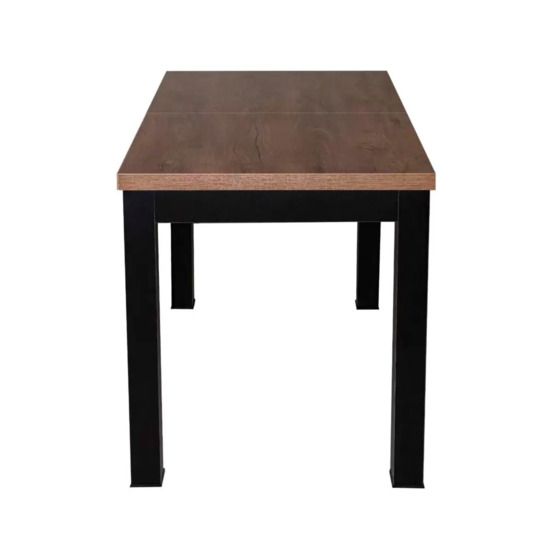 Стол раздвижной Black, дуб канзас, лдсп