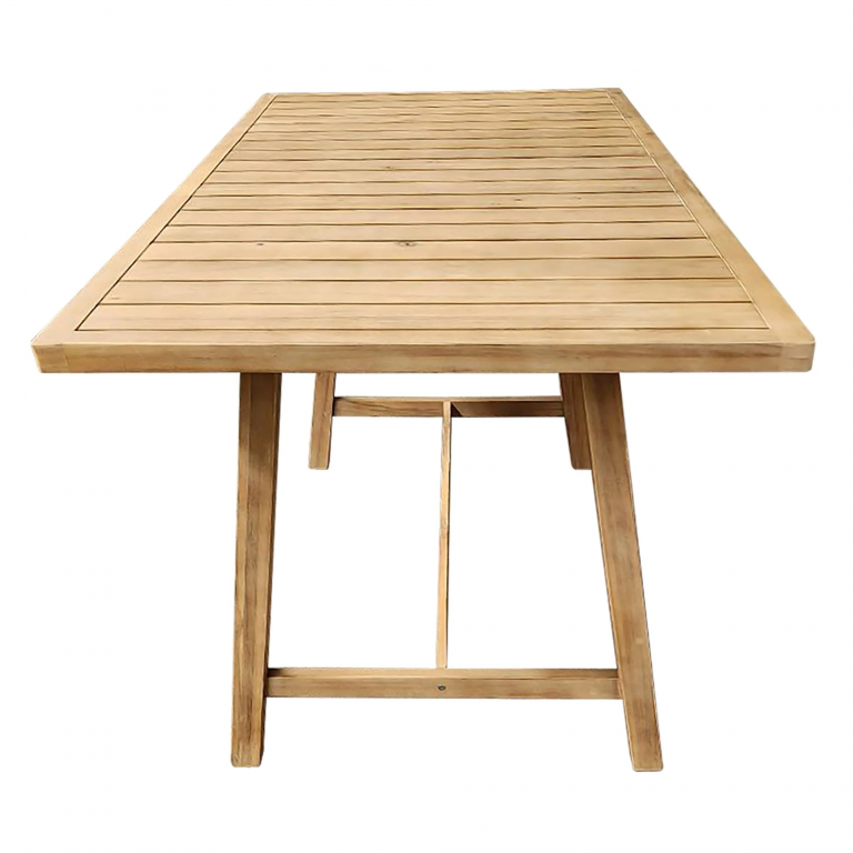 Стол деревянный барный Rimini натуральный